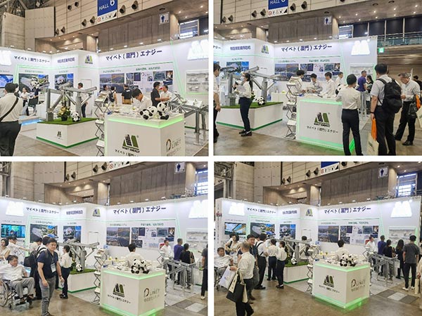 用户在亚博YABO展位参观了解产品