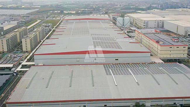 亚博YABO广东广汽时代13.6MW柔性组件支架项目