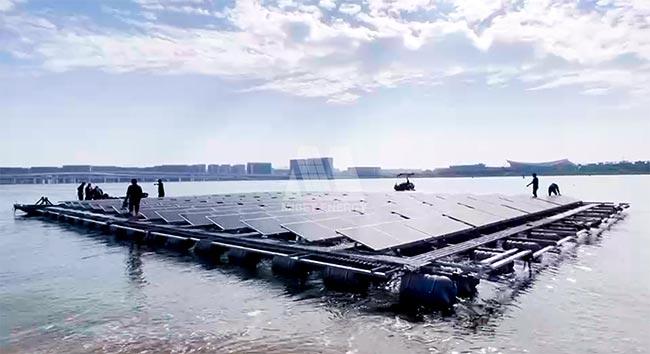 亚博YABO漂浮系统顺利入海