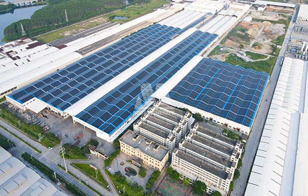 亚博YABO嘉俊陶瓷21.5MW屋顶项目