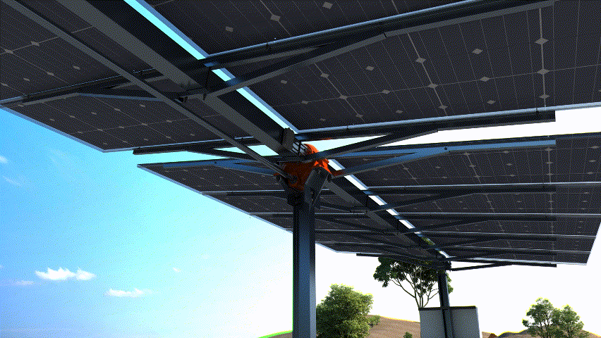 亚博YABO智能平单轴追踪系统